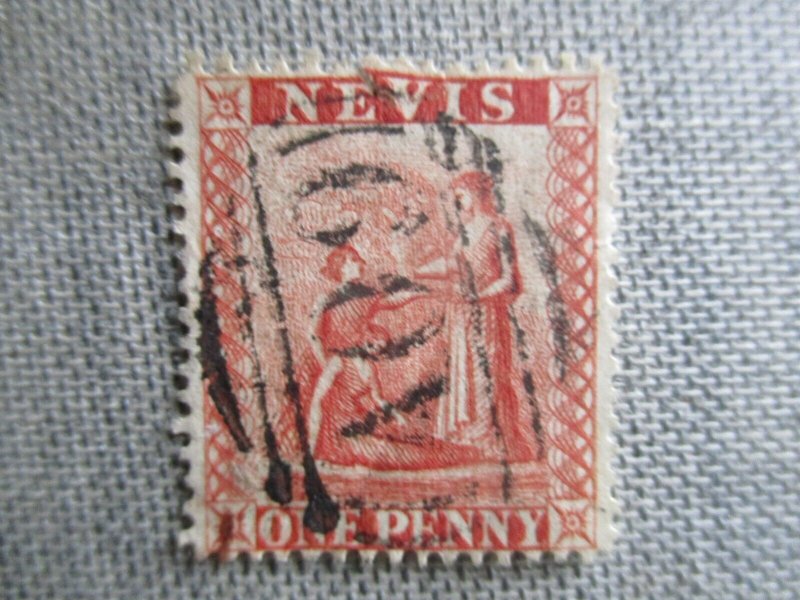 Nevis, Scott# 14, used
