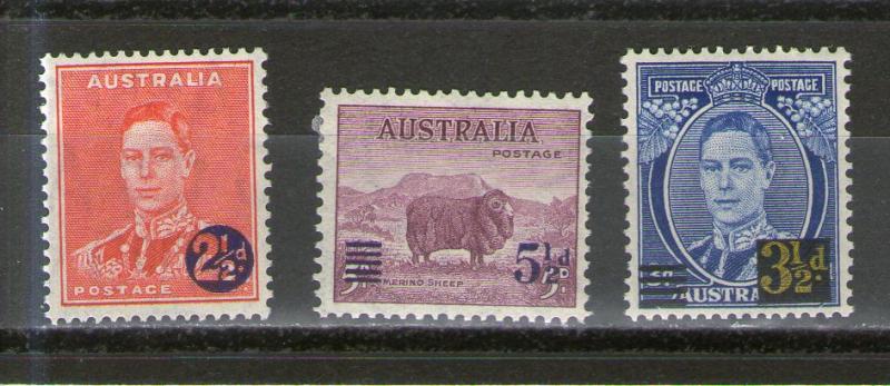 Australia 188-190 MNH