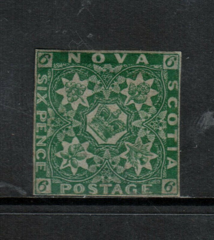 Nova Scotia #5 Mint Fine Extensive Hidden Repairs **With Certificate**