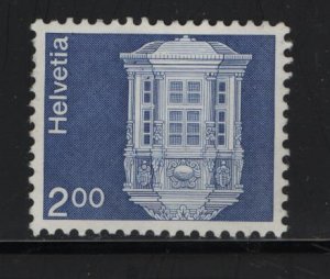 SWITZERLAND, 576, HINGED, 1973-80 Bay window