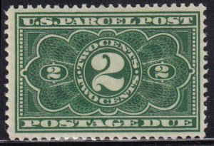 US JQ2 Parcel Post Postage Dues NH VF++ Fresh But Faint Horiz. Crease Along B...