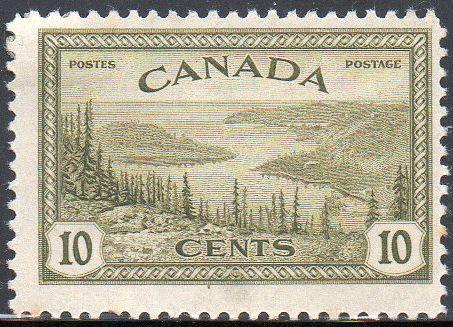 Canada 1946 10c Great Bear Lake, Mackenzie MH