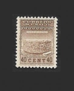 SE)1934-40 MEXICO, TIZOC STONE 40C SCT717, MNH