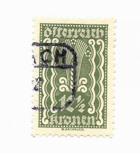 Austria 1922 - U - Scott #258 *