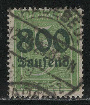 Germany Reich Scott # 261, used, exp h/s