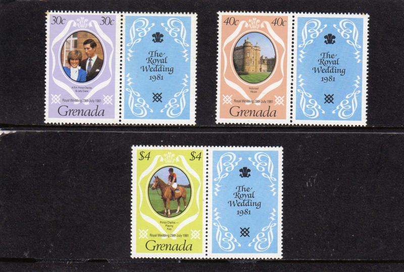 Grenada 1981 Royal Wedding   MNH