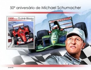 Guinea-Bissau - 2019 Michael Schumacher - 2 Stamp Sheet - GB190109b