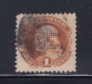 112 VF used neat cancel with nice color cv $ 150 ! see pic !