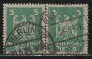 Germany Reich Scott # 331, used, pair