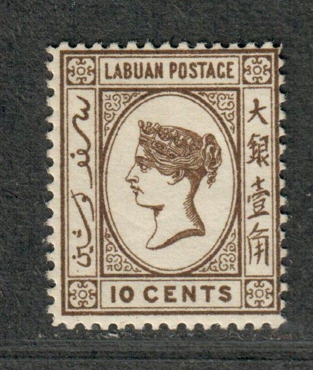 Labuan Sc#36 M/H/F-VF, Cv. $30