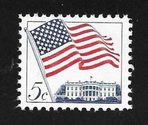 SC# 1208 - (5c) - Flag over White House, MNH single