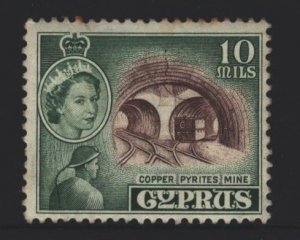 Cyprus Sc#171 MH - tone spots