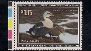 RW 58 $15  1991 WA King Elders mint Cat . 50+ NH OG VF