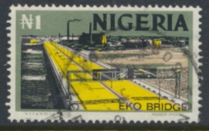 Nigeria  Sc# 306a Used Eko Bridge  imprint N.S.P & M.Co Ltd see details & scan