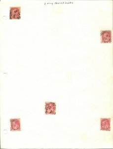 CANADA 2-RING ORB CANCEL STUDY LOT TORONTO