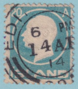 ICELAND 94  USED - EDINBURGH SHIP CANCEL - NO FAULTS VERY FINE! - KEQ