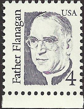 # 2171a MNH - SCV-0.25 - GRAYISH VIOLET - FATHER FLANAGAN