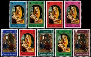 ✔️ CAYMAN ISLANDS 1969 - CHRISTMAS - SC.  242/250 MNH ** [5CW8]