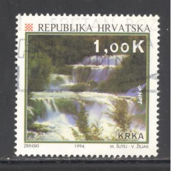 Croatia Sc # 197 used (DT)