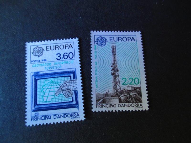 Andorra #383-84 Mint Never Hinged - WDWPhilatelic