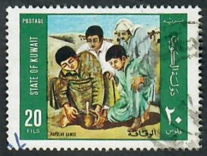 Kuwait #689 used single