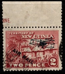 NEW GUINEA SG140 1931 2d CLARET FINE USED