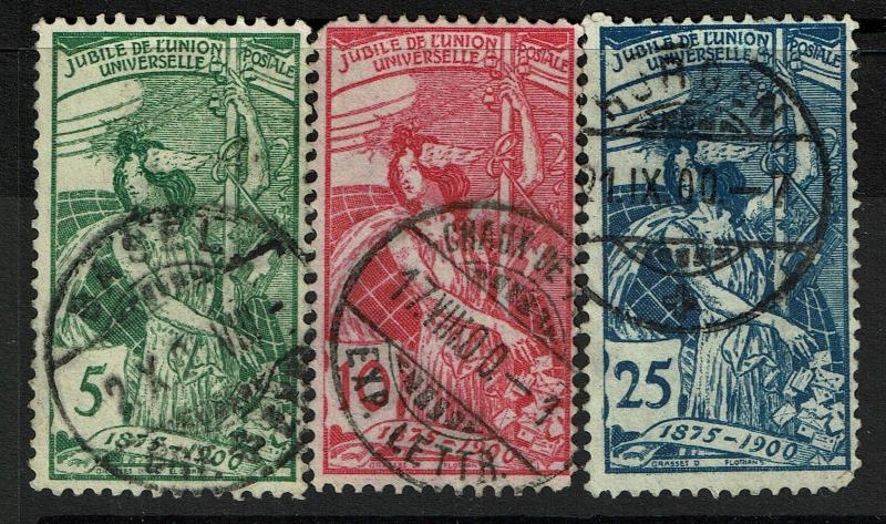 Switzerland SC# 98-100, Used, 99 and 100 have creased perfs - Lot 061817