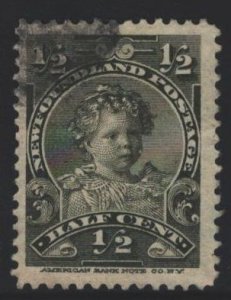 Newfoundland Sc#78 Used