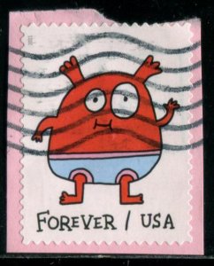 5639 (58c) Message Monster SA, used