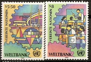 UN-Vienna   88-89 MNH 1989 World Bank