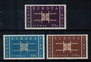 Cyprus Scott 229-31 Mint NH [TE735]