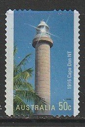 2006 Australia - Sc 2514 - used VF - 1 single - Cape Don Lighthouse, NT