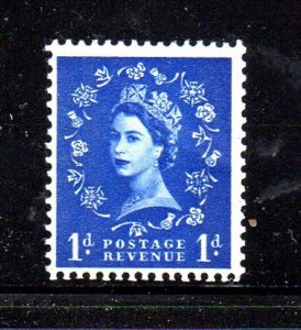 GREAT BRITAIN #292 1953 1p QEII MINT VF NH O.G