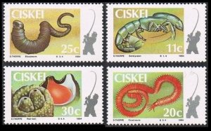 1984 Ciskei 57-60 Sea fauna​​​​​​​