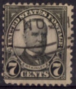 US Stamp #639 - William McKinley - Regular Issue 1926-34