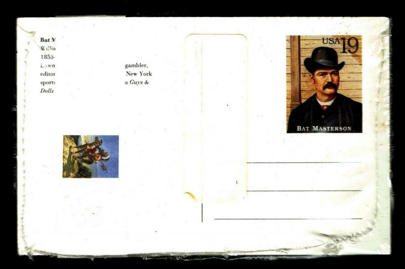 US.#UX178-97 Legends of the West Postal Cards Set of 1994 - CV$22.00 (ESP#386)