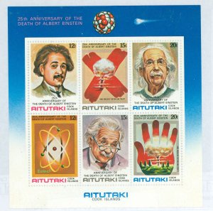 Aitutaki #191B Mint (NH) Souvenir Sheet