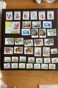 Cuba lot of 152 stamps and 2 souvenir sheets used/cto