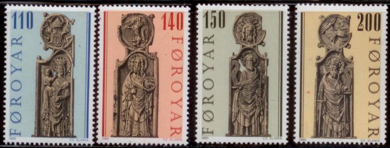 Faroe Island 1980 SC# 55-8 MNH E90