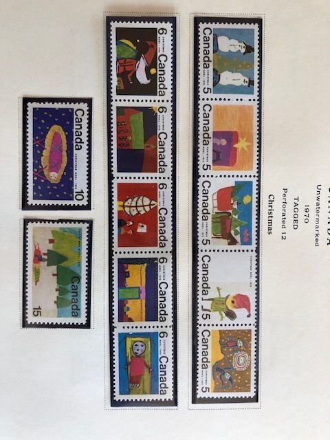 Canada Album Pages w/ 166 Different from 1950s and 1960s - See scans