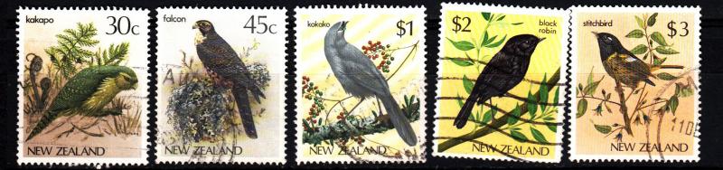 New Zealand 766-70 used