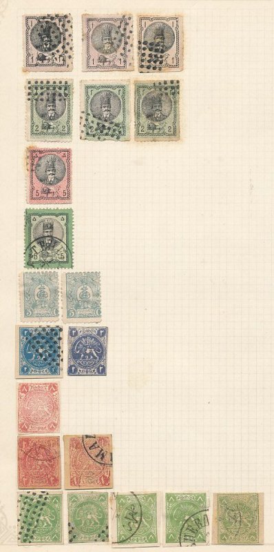 IRAN - EXCELLENT COLLECTION WITH BETTER FIRST ISSUES  - 415865