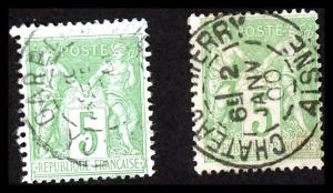 France 104-105 Used