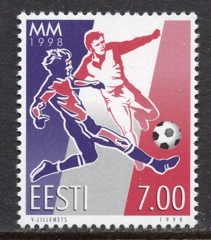 096 - Estonia 1998 - Football World Cup - Soccer - MNH