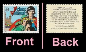 US 3000s Comic Strip Classics Prince Valiant 32c single MNH 1995