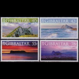 GIBRALTAR 2007 - Scott# 1104-7 Views Set of 4 NH