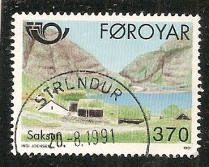 Faroe Islands    Scott  226  Village     Used