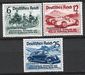 COLLECTION LOT 16510 GERMANY #B141-3 MNH 1939 CV+$210
