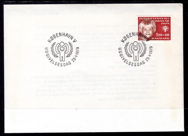 Denmark B58 IYC U/A FDC