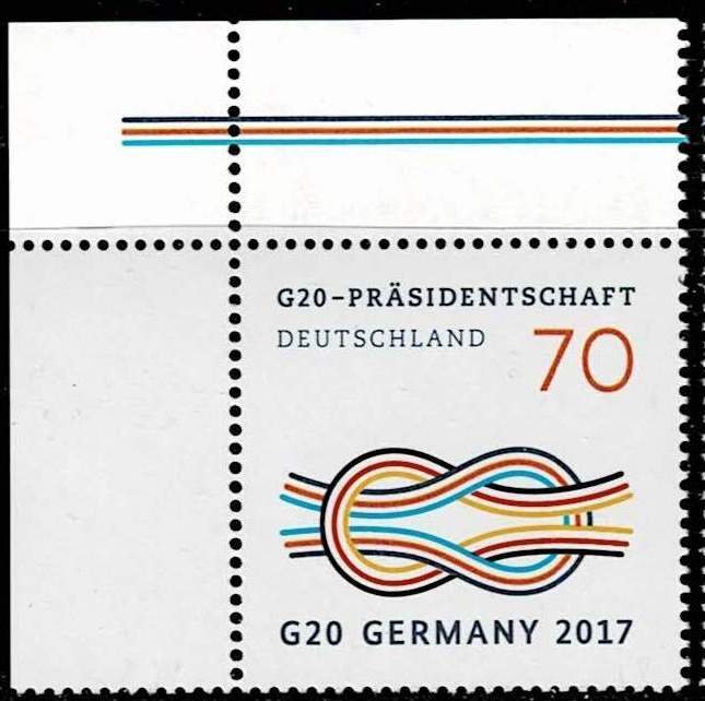 Germany 2017,Sc.#2955 MNH G20 Germany 2017